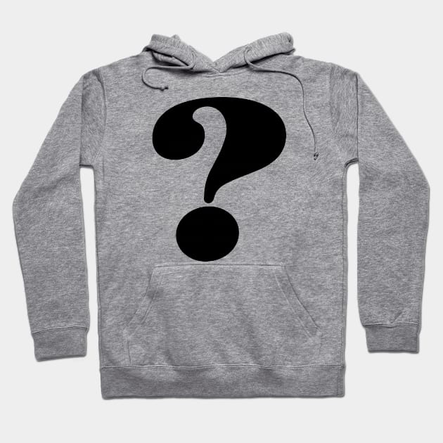 Question Mark - Symbol Hoodie by shultcreative